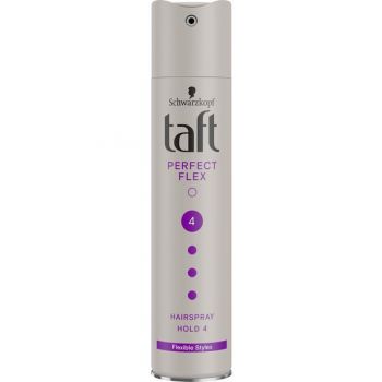 Spray Fixativ cu Fixare Puternica si Flexibila - Schwarzkopf Taft Perfect Flex Hairspray Hold 4, 250 ml