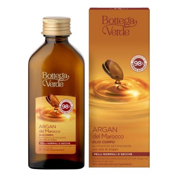 Ulei de corp hranitor cu ulei de argan