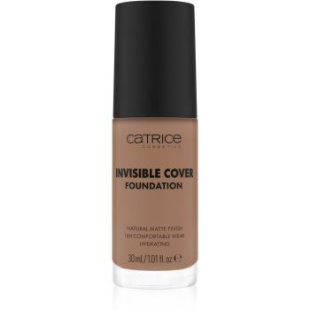 Catrice Invisible Cover Foundation makeup lichid cu efect matifiant