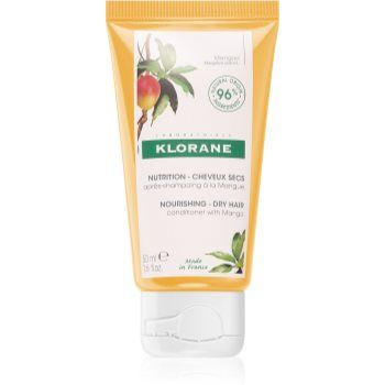 Klorane Mango Nourishing Conditioner Dry Hair balsam hranitor pentru par uscat