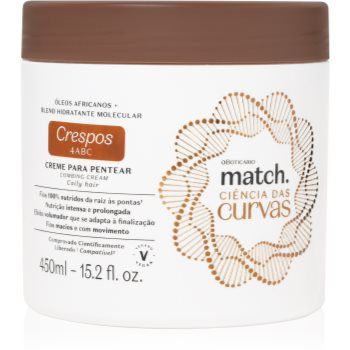 oBoticário Match. Science of Curves cremă hidratantă pentru par ondulat si cret