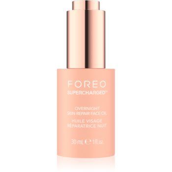FOREO SUPERCHARGED Overnight Skin Repair Face Oil ulei facial de reintinerire pentru noapte