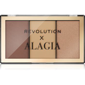 Makeup Revolution X Alagia Face Like Alagia paletă de farduri pentru obraji