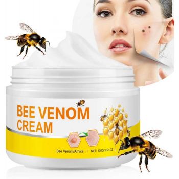 Crema cu Venin de Albine pentru Indepartarea Alunitelor si Negilor, 100 g Crema cu Venin de Albine pentru Indepartarea Alunitelor si Negilor, 100 g