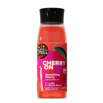 Ulei de Baie si Dus cu Cirese si Vanilie - Tutti Frutti Smoothing Bath & Shower Oil, Farmona, 400 ml