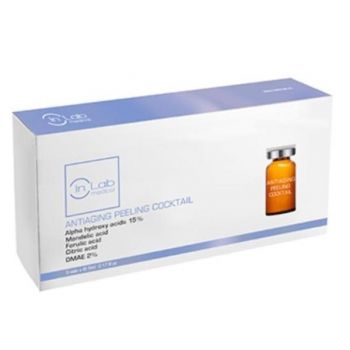 Peeling Combinat Anti-îmbătrânire Inlab Medical 5 fiole x 5ml
