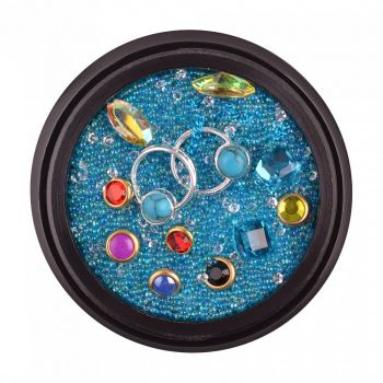 Treasure mix 2M - Nr. 27/1 Blue