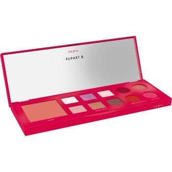 PUPA Milano Pupart S Blue paletă cu farduri de ochi