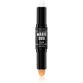 Rude Cosmetics Magic Duo baton pentru dublu contur