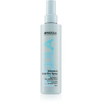 Indola Volume & Blow-Dry Spray spray volumizant pentru uscarea prin suflare și coafatul final al părului Indola Volume & Blow-Dry Spray spray volumizant pentru uscarea prin suflare și coafatul final al părului