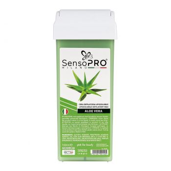 Ceara Epilat Unica Folosinta SensoPRO Milano, Rezerva Aloe 100 ml ieftine