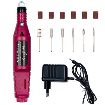 Freza Unghii Express Nails SensoPRO Milano - Pila Electrica Unghii False, Roz Freza Unghii Express Nails SensoPRO Milano - Pila Electrica Unghii False, Roz