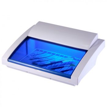 Sterilizator UV mare cu trapa si gratar pentru ustensile manichiura si coafor