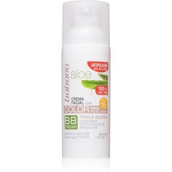 Babaria Aloe Vera crema BB cu aloe vera