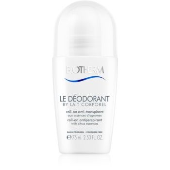 Biotherm Lait Corporel Le Déodorant antiperspirant roll-on fara parabeni