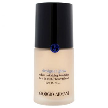 Fond de Ten, Giorgio Armani, Designer Glow, SPF 15, 2, 30 ml Fond de Ten, Giorgio Armani, Designer Glow, SPF 15, 2, 30 ml