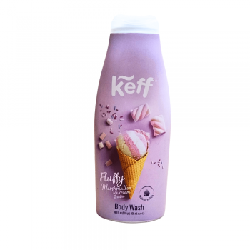 Gel de Dus Keff Fluffy Marshmallow Ice Cream Rasfat Dulce si Hidratare 500 ml Gel de Dus Keff Fluffy Marshmallow Ice Cream Rasfat Dulce si Hidratare 500 ml