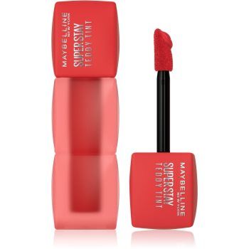 MAYBELLINE NEW YORK SuperStay Teddy Tint ruj cu persistență îndelungată cu efect mat
