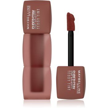 MAYBELLINE NEW YORK SuperStay Teddy Tint ruj cu persistență îndelungată cu efect mat