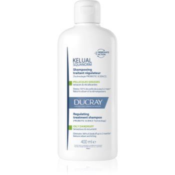 Ducray Kelual Squanorm Regulating Treatment Shampoo Oily Dandruff șampon pentru par gras si cu matreata