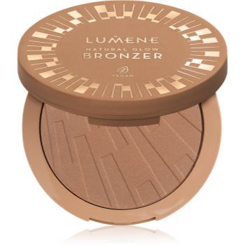 Lumene Natural Glow pudra compacta pentru bronzat