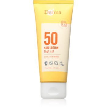 Derma Sun Lotion loțiune pentru plaja SPF 50