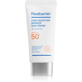 Real Barrier Cera Moisture Barrier Sun Cream cremă protectoare și regeneratoare SPF 50+