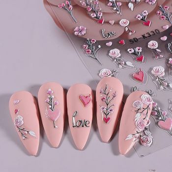 Sticker decor unghii 5D-K330 - Everin