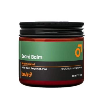Balsam pentru barba Beviro Bergamia Wood, 50 ml