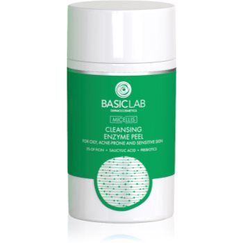 BasicLab Dermocosmetics Micellis peeling enzimatic pentru ten gras si problematic