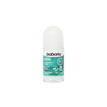 Deodorant roll-on fara alcool, hidratant, Aloe, Babaria, 50 ml