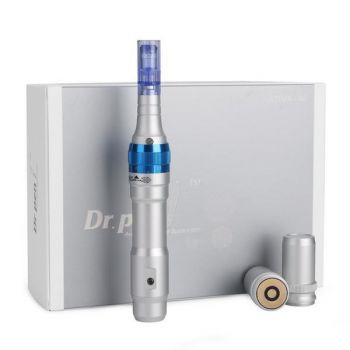 Kit aparat dermapen Dr pen plus 30 ace 36 pini si curs online pentru a invata tratamentul
