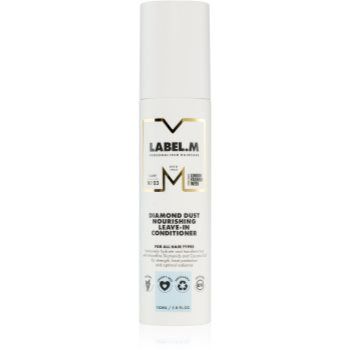 label.m Diamond Dust balsam (nu necesita clatire) pentru păr uscat și deteriorat