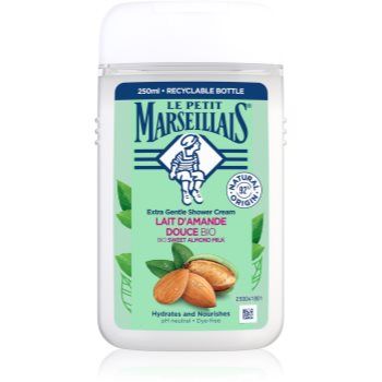 Le Petit Marseillais Sweet Almond Milk BIO gel cremos pentru dus