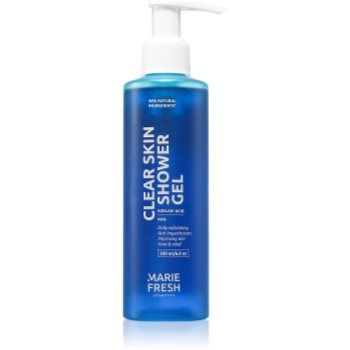 Marie Fresh Cosmetics Clear Skin Shower Gel gel de curățare