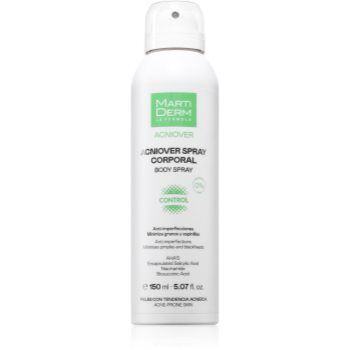 MartiDerm Acniover Body Spray spray pentru corp impotriva acneei