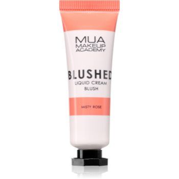 MUA Makeup Academy Blushed Liquid Blusher fard de obraz lichid
