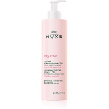 Nuxe Very Rose Soothing Moisturising Body Milk lapte de corp calmant