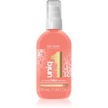 Revlon Professional Uniq One All In One Curls Treatment Tratament pentru par 10 in 1 pentru păr creț