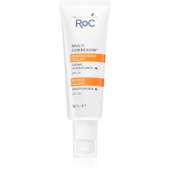 RoC Multi Correxion Revive + Glow Moisturiser hidratant hranitor cu vitamina C