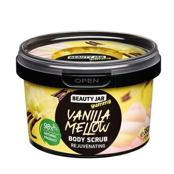 Scrub pentru corp revitalizant Vanilla Mellow, Beauty Jar, 360 g