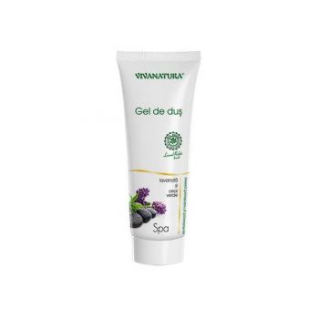 SHORT LIFE - Gel de Dus SPA cu Lavanda si Ceai Verde Vivanatura, 250 ml