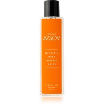 Tomas Arsov Mandarin Musk Mineral Notes gel parfumat pentru duș cu efect de hidratare