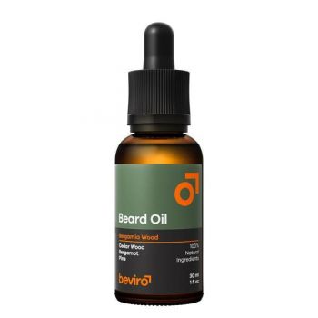 Ulei pentru barbă Beviro Bergamia Wood Beard Oil, 30 ml