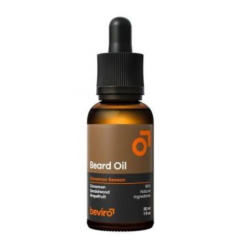 Ulei pentru barbă Beviro Cinnamon Season Beard Oil, 30 ml