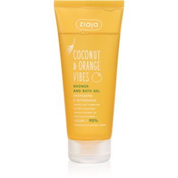 Ziaja Coconut & Orange Vibes gel de dus si baie