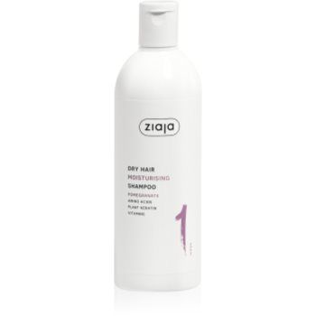 Ziaja Plant Essentials Pomegranate sampon hidratant pentru par uscat