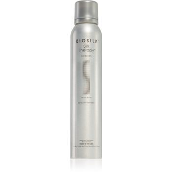 Biosilk Silk Therapy Shine On spray styling pentru un par stralucitor si catifelat