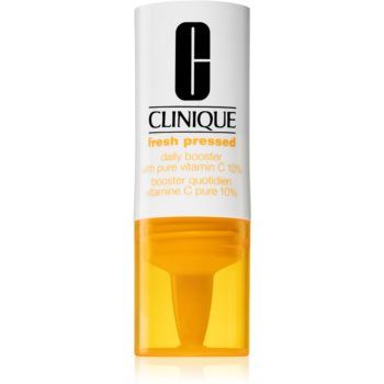 Clinique Fresh Pressed™ Daily Booster with Pure Vitamin C 10% ser stralucire cu vitamina C împotriva îmbătrânirii pielii ieftin