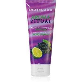 Dermacol Aroma Ritual Grape & Lime crema antistres pentru maini